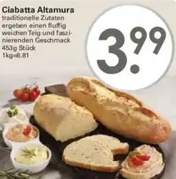 WEZ Ciabatta Altamura Angebot