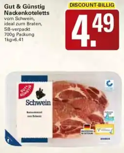 WEZ Gut & Günstig Nackenkoteletts Angebot