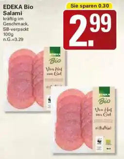 WEZ EDEKA Bio Salami Angebot