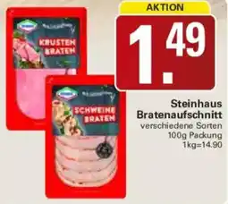 WEZ Steinhaus Bratenaufschnitt Angebot