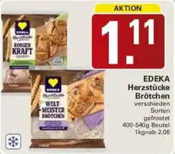WEZ EDEKA Herzstücke Brötchen Angebot