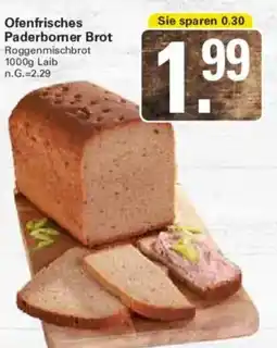 WEZ Ofenfrisches Paderborner Brot Angebot