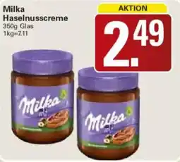 WEZ Milka Haselnusscreme Angebot
