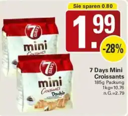 WEZ 7 Days Mini Croissants Angebot