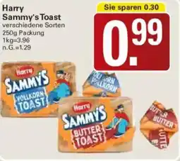 WEZ Harry Sammy's Toast Angebot