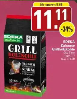 WEZ EDEKA Zuhause Grillholzkohle Angebot