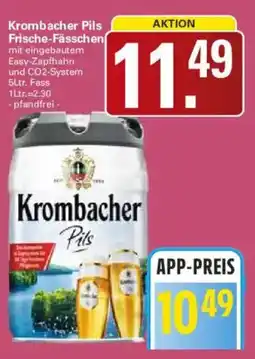 WEZ Krombacher Pils Frische-Fässchen Angebot