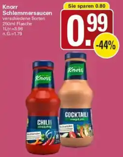 WEZ Knorr Schlemmersaucen Angebot