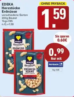 WEZ EDEKA Herzstücke Erdnüsse Angebot