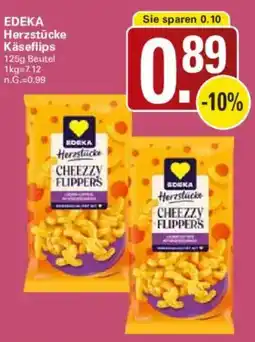 WEZ EDEKA Herzstücke Käseflips Angebot