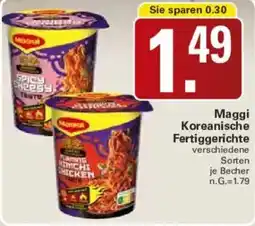 WEZ Maggi Koreanische Fertiggerichte Angebot