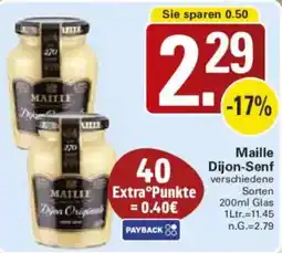 WEZ Maille Dijon-Senf Angebot