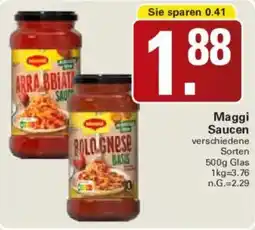 WEZ Maggi Saucen Angebot