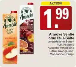 WEZ Amecke Sanfte oder Plus-Säfte Angebot
