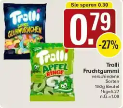 WEZ Trolli Fruchtgummi Angebot