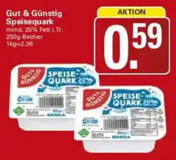 WEZ Gut & Günstig Speisequark Angebot