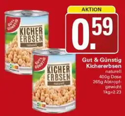 WEZ Gut & Günstig Kichererbsen Angebot