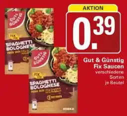 WEZ Gut & Günstig Fix Saucen Angebot