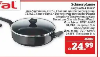 Marktkauf Tefal Schmorpfanne „easy Cook & Clean“ Angebot