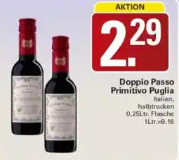 WEZ Doppio Passo Primitivo Puglia Angebot