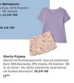 Tchibo Shorty-Pyjama Angebot