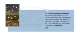 Tchibo LED-Perlen-Microlichterkette Angebot