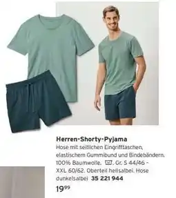 Tchibo Herren- Shorty-Pyjama Angebot
