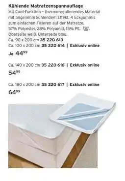 Tchibo Kühlende Matratzenauflage Angebot