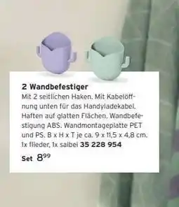 Tchibo 2 Wandbefestiger Angebot