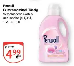 Globus Perwoll Feinwaschmittel Flüssig Angebot