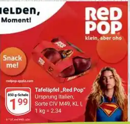 Globus Tafeläpfel „Red Pop“ Angebot