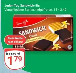 Globus Jeden Tag Sandwich-Eis Angebot