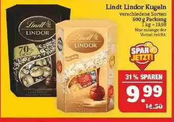 Marktkauf Lindt Lindor Kugeln Angebot