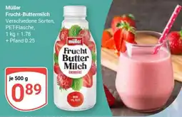 Globus MÜLLER Frucht- Buttermilch Angebot