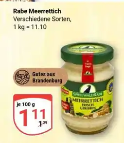 Globus Rabe Meerrettich Angebot