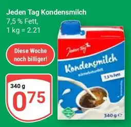 Globus Jeden Tag Kondensmilch Angebot
