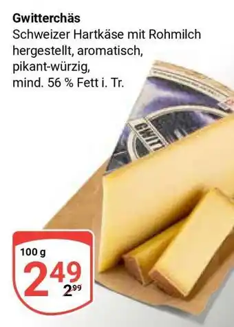 Globus Gwitterchäs Angebot
