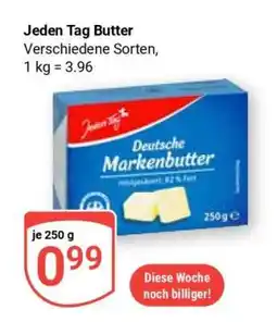 Globus Jeden Tag Butter Angebot