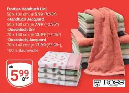 Globus Frottier-Handtuch Uni Angebot