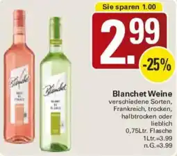 WEZ Blanchet Weine Angebot