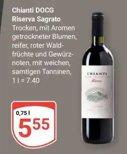 Globus Chianti DOCG Riserva Sagrato Angebot