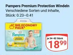 Globus Pampers Premium Protection Windeln Angebot