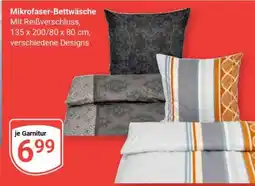Globus Mikrofaser- Bettwäsche Angebot