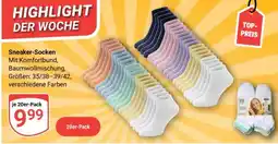 Globus Sneaker-Socken Angebot
