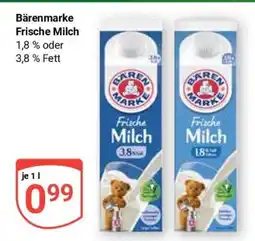 Globus Bärenmarke Frische Milch Angebot