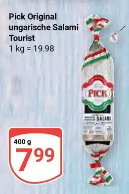 Globus Pick Original ungarische Salami Tourist Angebot