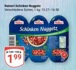 Globus Reinert Schinken Nuggetz Angebot