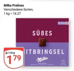 Globus MILKA Pralinés Angebot