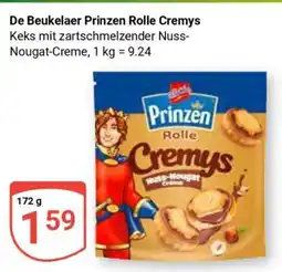 Globus DE BEUKELAER Prinzen-Rolle Cremys Angebot