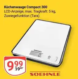 Globus Küchenwaage Compact 300 Angebot